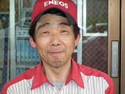 笑顔笑顔で頑張っています。