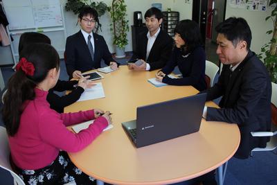 集中できる職場です。