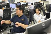 チームワーク重視 厳しいからこそ和やかな現場
