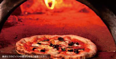 自家製生地を使ったピザや熟成パスタが自慢のお店☆