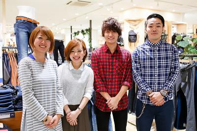 【ジーンズメイト】洋服が好き。接客が好き。その気持ちがあれば充分です。
