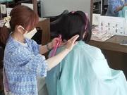 アットホームな店内はきれい髪と笑顔があふれています
