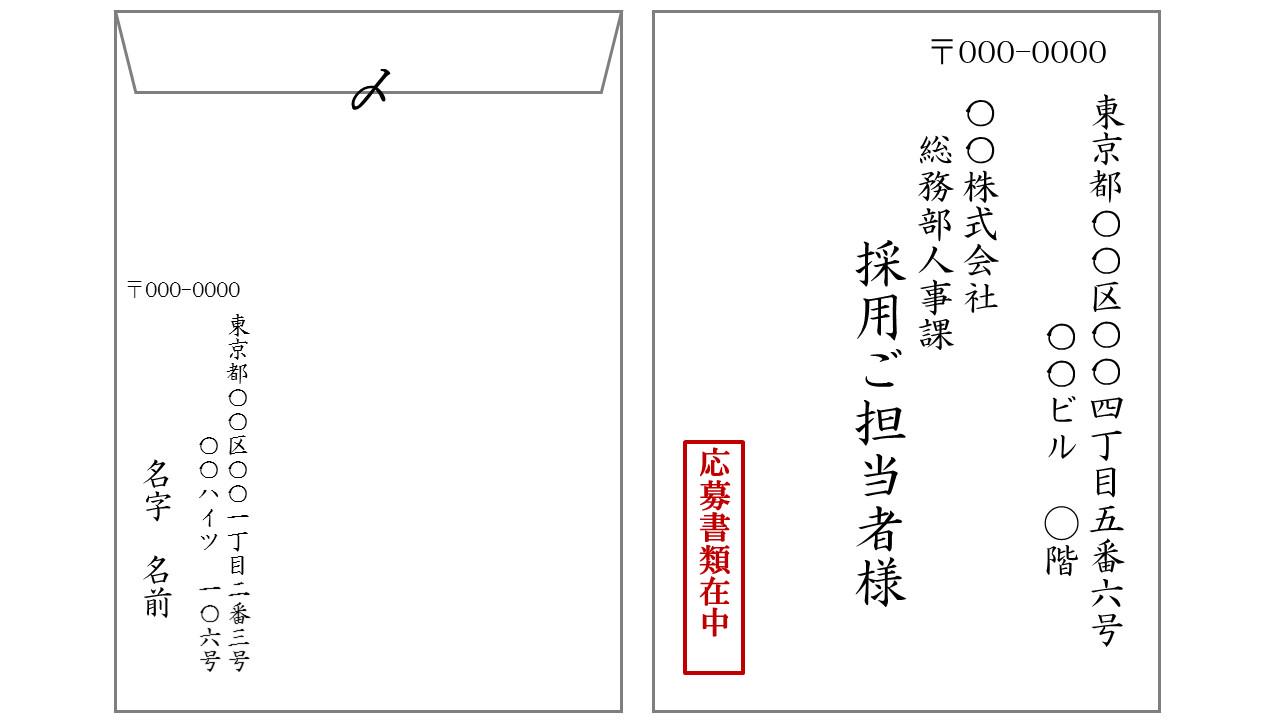 基本を総まとめ 履歴書用封筒のサイズ 書き方 入れ方 送り方を